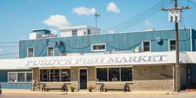 LOCATION: POINT EDWARD, ON Purdy's Fish Market