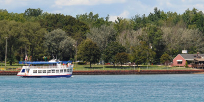 Duc D'Orleans on St. Clair river
